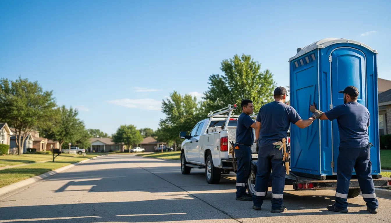 Portable Toilet Rental in Montgomery, IL near me